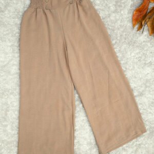 Trendy Button Threadz Belted Comfy Flapper Trouser - Women